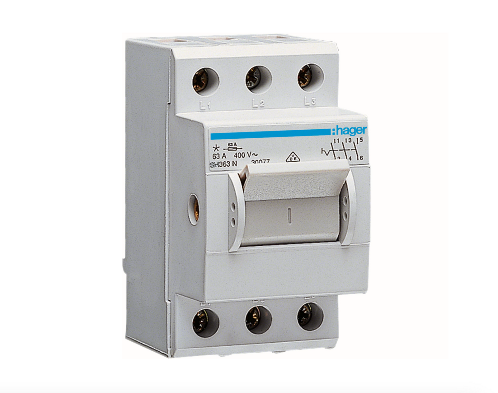 HAGER Hauptschalter SH363N