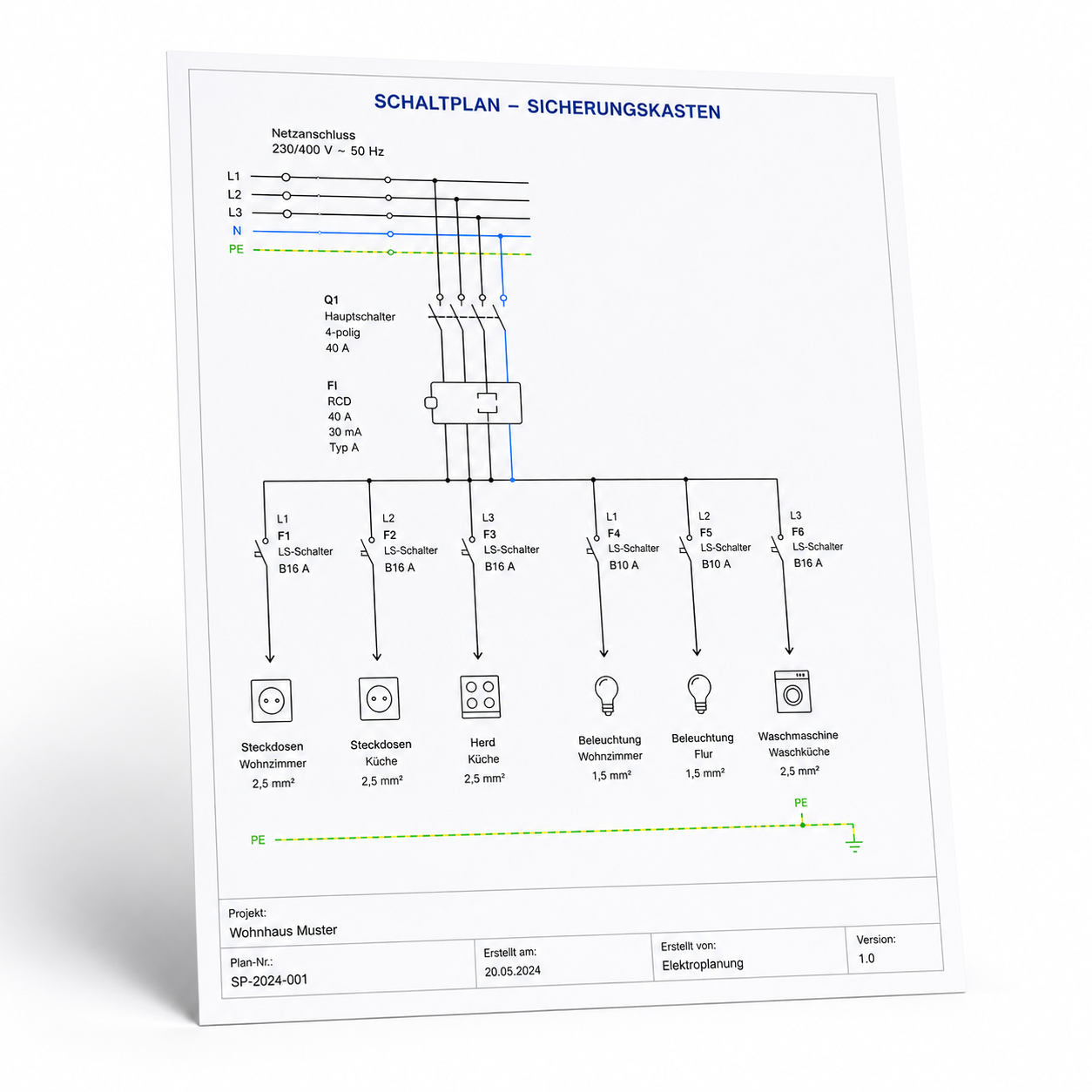 Stromlaufplan