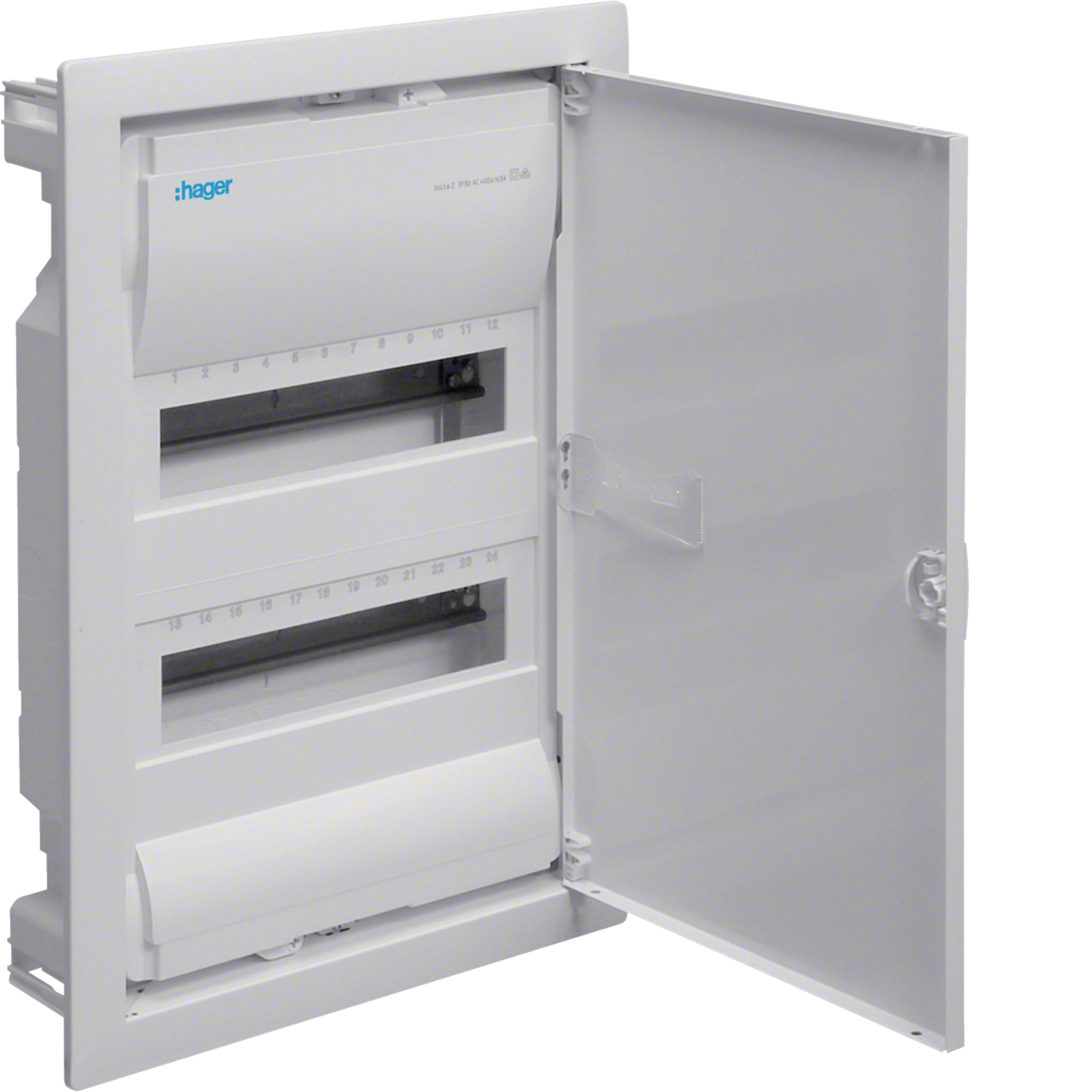 Unterputz 2-Reihig Verdrahtungspaket V9